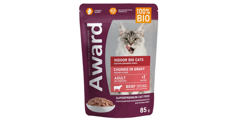 Award Indoor big cats (Говядина в соусе)