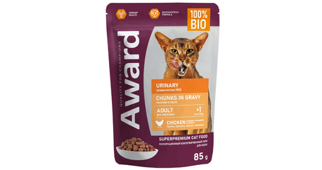 Award Cat Urinary (Курица в соусе)