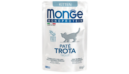 Monge Cat Mono Paté Kitten (Форель)