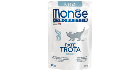 Monge Cat Mono Paté Kitten (Форель)