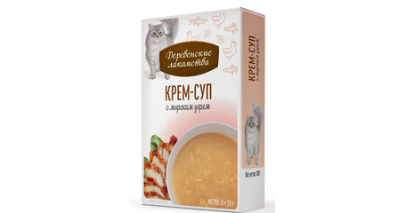 Деревенские лакомства Крем-суп с морским угрём