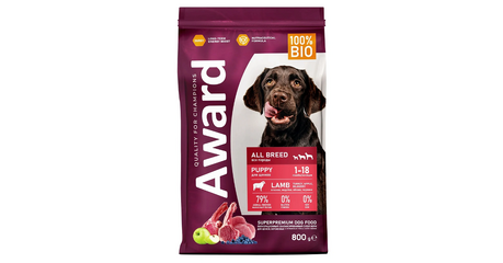 Award Puppy All Breed (Ягненок, индейка)