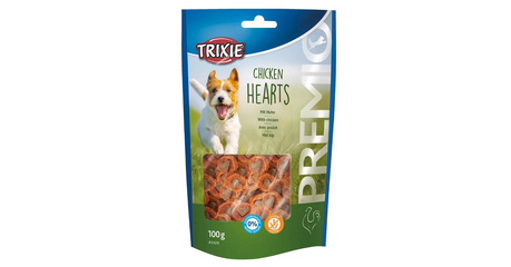 Trixie Premio Cердечки с курицей и печенью для собак